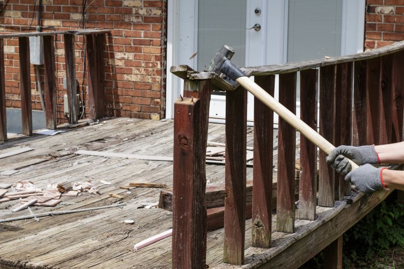 Wood Deck Demolition