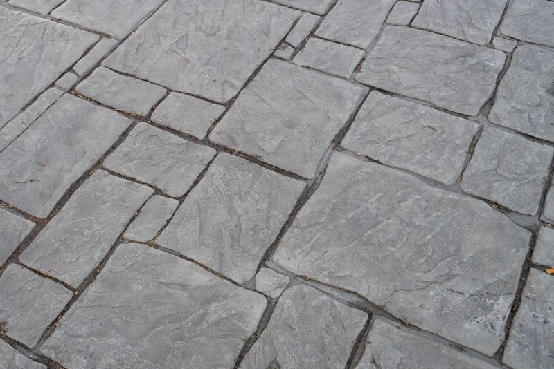 Decorative Concrete Porch Installation