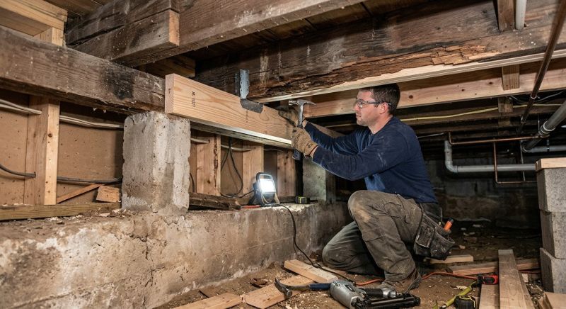 Floor Joists Repair in Kansas City, KS