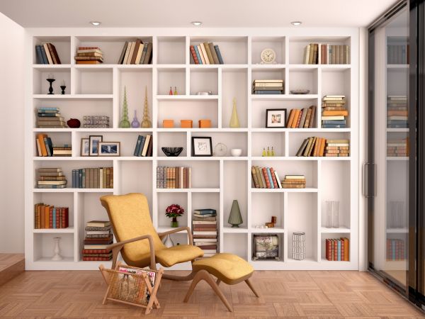 Built In Bookcase Installation