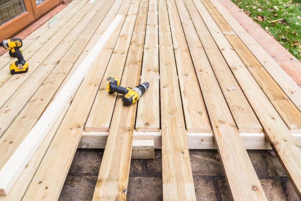 Damaged Deck Boards Repair