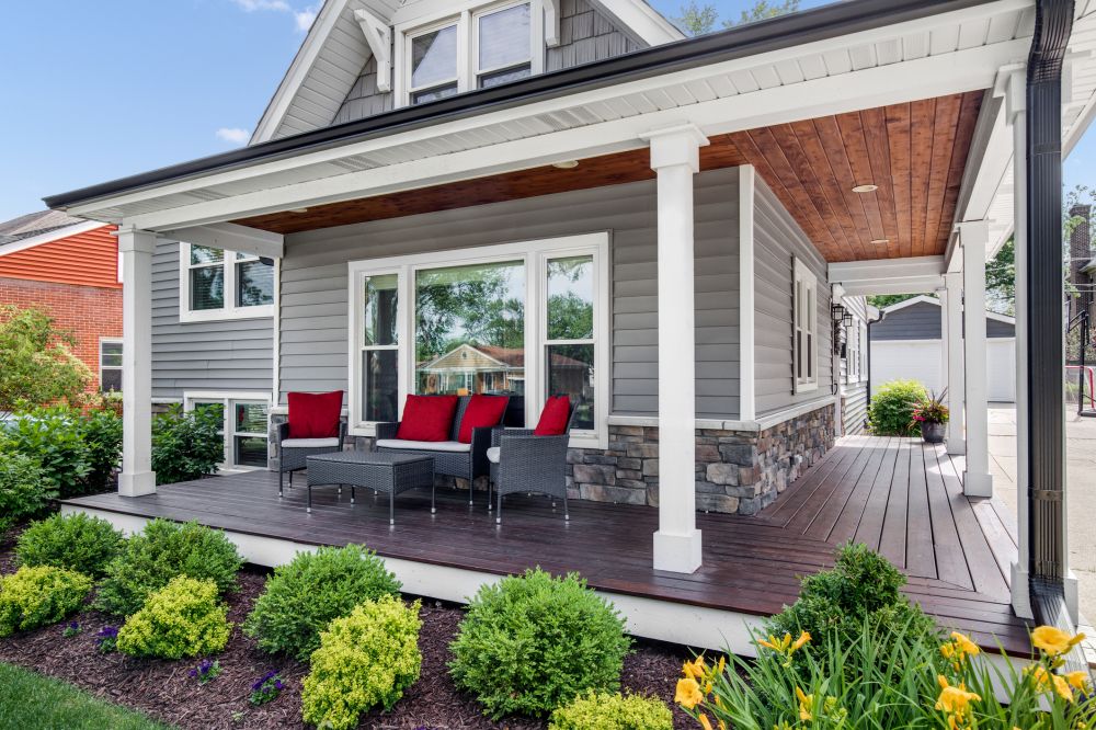 Back Porch Installation