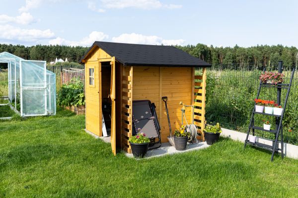 Shed And Base Installation