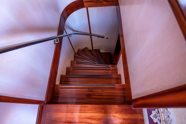 Cherry Stairs Refinishing
