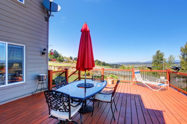 Wooden Patio Decking