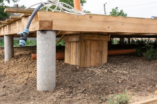 Deck Footing Repair
